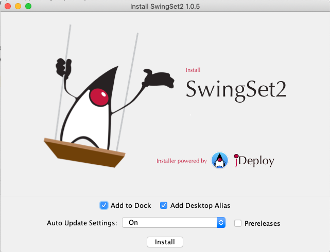 swingset installer mac