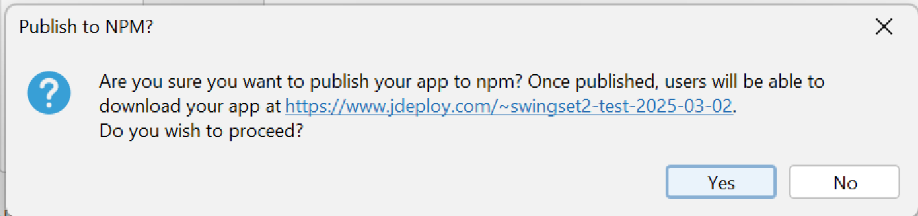publish confirm