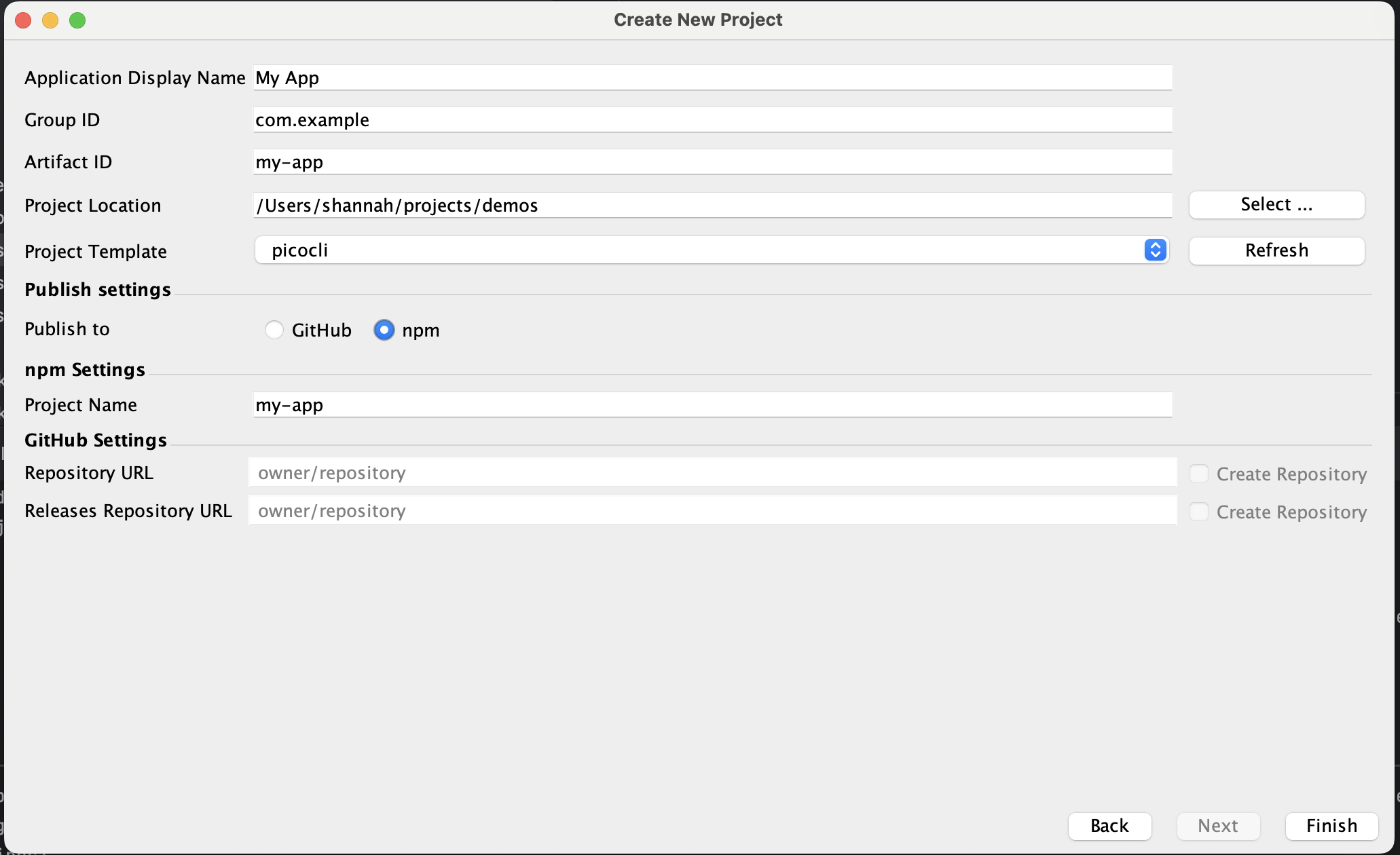 03 project configuration