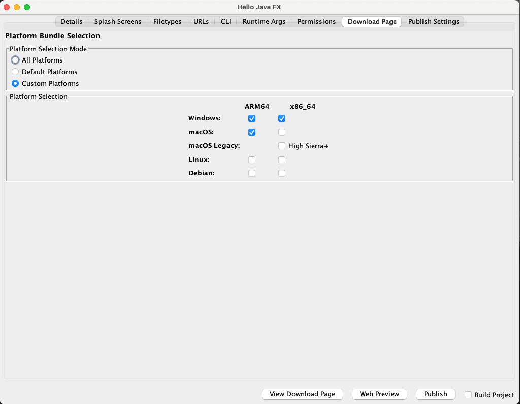 download page tab